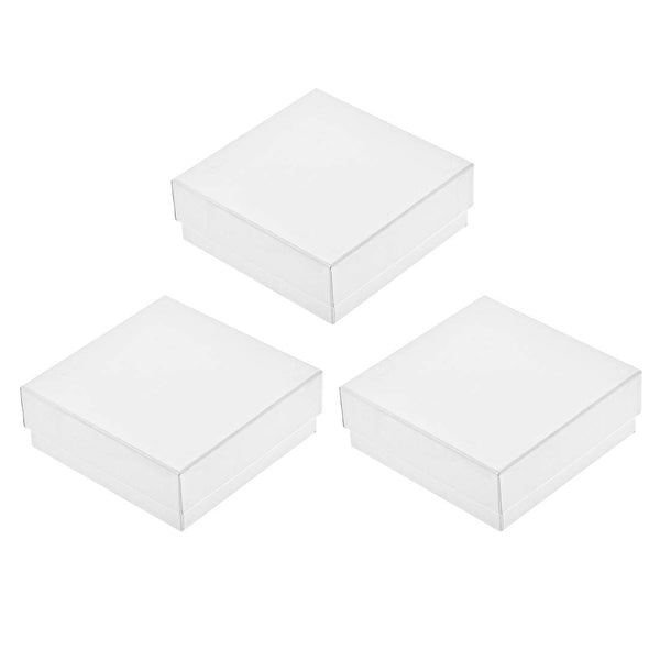 uxcell 100 Places Centrifuge Tube Freezer Storage Box, Waterproof Cardboard Holder for 1.5/1.8/2ml Tubes, 3Pcs