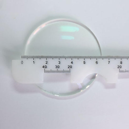 4 Pack Pd Ruler Pupil Measurement Tool, Printed Plastic Pupil Ruler for Left-Hand or Right-Hand Use, Pupillometers