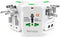 Worldwide Portable Universal Power Adapter, All in One International Travel Wall Charger for USA EU UK Outlets