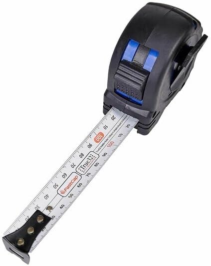 FastCap ProCarpenter True32 Metric Reverse Measuring Tape - Ideal for Professionals and Home Improvement with Dual