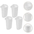 4PCS Kichvoe Hanging Cup Holder for Rolling Cart - Hanging Pen Holders Storage Containers - Rolling Cart Accessories