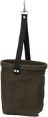 Klein Tools 5143 Canvas Tapered-Bottom Bag - Made of No. 10 Canvas, Two Interior Pockets and Snap Clip