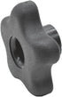 Big Horn 19709B-5PK 5 Star Thru Knob, 3/8 x 16 (5/PK)