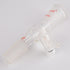 stonylab Borosilicate Glass Vacuum Flow Control Adapter with Standard 24/40 Joint and Side PTFE Stopcock