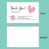 yufangri 120PCS Business,6 2x3.5 Inch Package Thank You Cards Small Styles Pink Thank You For Supporting My Business