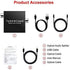 Optical to Coaxial Digital Audio Converter Adapter, Bi-Directional Coaxial to/from SPDIF Optical Audio Signal Converter