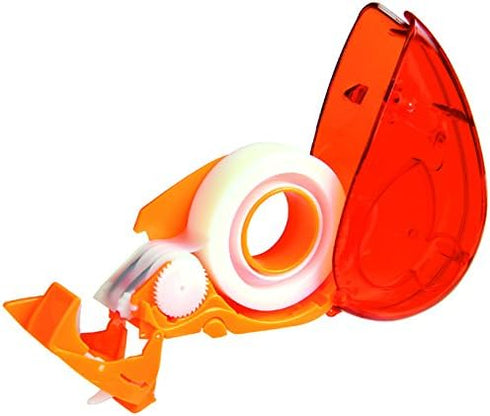 Handheld Compact Tape Dispenser, HariMouse (Orange)
