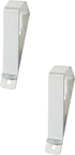 DGHAOP 8PCS 53x11.5mm Stainless Steel Garage Door Opener Clips Car Sun Visor Clamp Building Materials Remote Control