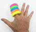 Gaffer Power Spike Tape, USA Made Gaffers Tape, 5 Bright Neon Colors, No Residue, Weather Resistant