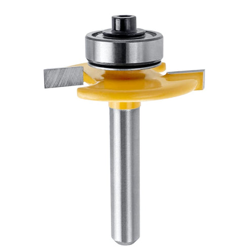 Mesee 1/4 Inch Shank Biscuit Joiner Router Bit T Slot Router Bit