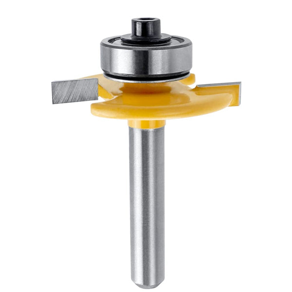 Mesee 1/4 Inch Shank Biscuit Joiner Router Bit T Slot Router Bit