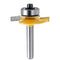 Mesee 1/4 Inch Shank Biscuit Joiner Router Bit T Slot Router Bit