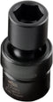 K-Tool 38517 17mm x 1/2" Drive 6pt Metric Standard Impact Flex Socket by K Tool International