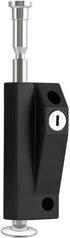 PINGPINGXIE Patio Door Lock for Enhanced Home SecurityPatio Doors Black Auxiliary Security Lock, Sliding Patio Door Two