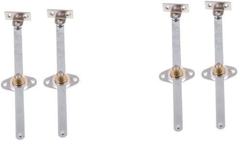 DOITOOL 4pcs Stretch Bars for Cabinet Door Support Sturdy Jackstays Thicker Design