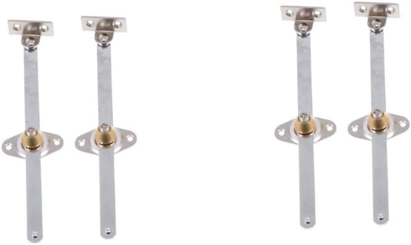 DOITOOL 4pcs Stretch Bars for Cabinet Door Support Sturdy Jackstays Thicker Design