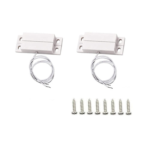 JING Magnetic Reed Switch MC-32 NC Surface Mount Door Window Alarm, Magneti Door