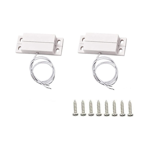 JING Magnetic Reed Switch MC-32 NC Surface Mount Door Window Alarm, Magneti Door