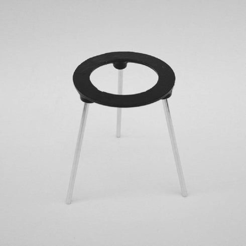 Lab Bunsen Burner Tripod Stand with Mesh Screen, 6 Inch and Removable Legs for Heating Soldering