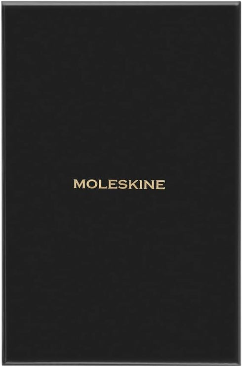 Moleskine Limited Edition Notebook Vegea, Large, Ruled, Black Boa, Soft Cover, 5 x 8.25 Inch