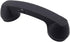 Wireless Retro Telephone Handset and Radiation-Proof Headset Receivers for Mobile Phone, Comfortable Call, Black