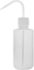 EISCO Wash Bottle, 500ml, Low Density Polyethylene, Translucent and Unbreakable with Leak-Proof Delivery Tube