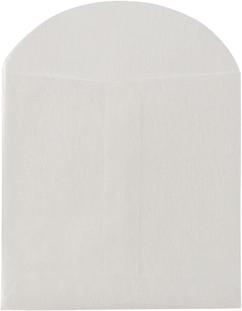 LUXPaper Open End Square Envelopes | 3 1/2" x 3 1/2" | Glassine | 30lb. Text | 50 Qty