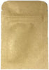 NATX 100Pcs Kraft Paper Bags Flat Bags Aluminum Foil Small Size Heal Seal