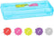 Enday Pencil Box Blue, Utility Storage Organizer for School Office Supplies, Available in Colors