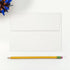 LUX Paper A7 Invitation Envelopes, 5 1/4" x 7 1/4", 60lb Bright White, Peel & Press, 50 Pack (4880-WPP-50)