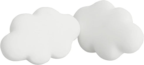 yyangz Cloud Pushpin 30PCS White Decorative Cloud Push Pins for Wall Hanging, Memo DIY Craft Gift Bags, Home Decor