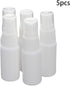 Othmro Fine Mist Spray Bottle, 20mlPlastic Spray White Bottles Atomizer Pump and Refillable 5pcs by Othmro