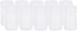 PATIKIL 100 Pcs 10ml Reagent Bottles, PE Small Mouth Round Graduated Bottles with Screw Cap