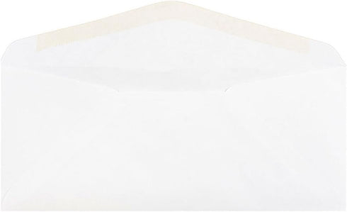 JAM PAPER #11 Business Commercial Envelopes, 4 1/2 x 10 3/8, White, 50/Pack