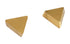 Accusize TPG22 Wiper Carbide Inserts, TiN Coated, T-Shape, 10 Pcs/Box