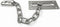 Gadgetime USA Satin Nickel Door Chain Guard Heavy-Duty Solid Brass Lock for Home, Apartment