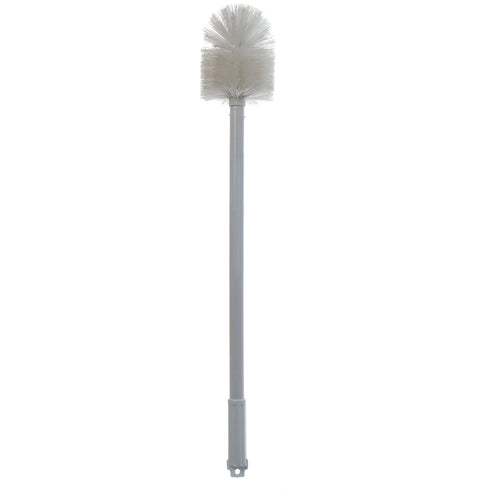 SPARTA Industrial Tank Brush, Pipe Brush with Handle, 5 Inch, Polyester Bristle, White for Commercial Kitchens