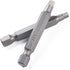 6Pcs 1/4 Inch Shank Long Magnetic Square Head Screwdriver Bits Set, Power Tools