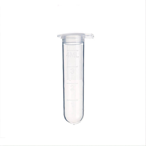 5ml Microcentrifuge Tubes 300PCS, Clear Round Centrifuge Small Sample Bottle Vials for Lab, Plastic Snap Tubes