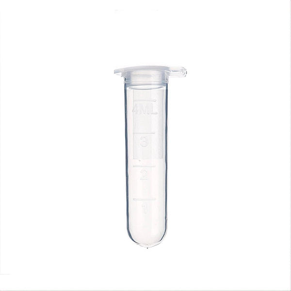 5ml Microcentrifuge Tubes 300PCS, Clear Round Centrifuge Small Sample Bottle Vials for Lab, Plastic Snap Tubes