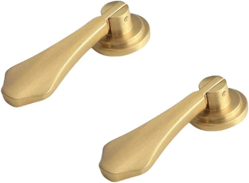 SANCHAKOU Zinc Alloy Cabinet Pulls 2Pcs Brass Chinese Pendant Gold Furniture Knob Bedside