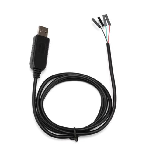 AYASOSO 1M USB to TTL/COM Flashing Cable, PL2303HX/PL2303TA Chipset, 5V Download Programming Line,