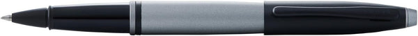 Cross Calais Rollerball Pen, Matte Gray and Black Lacquer