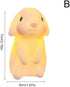 anso Cute LED Night Light Lamp for Kids - Small Laurel Rabbit Design