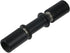 15 Sets M10 Parts(1.57" Wealrit Black Straight Pipe Lamp Stem with Connector Metal Threaded Extension Rods Lamp