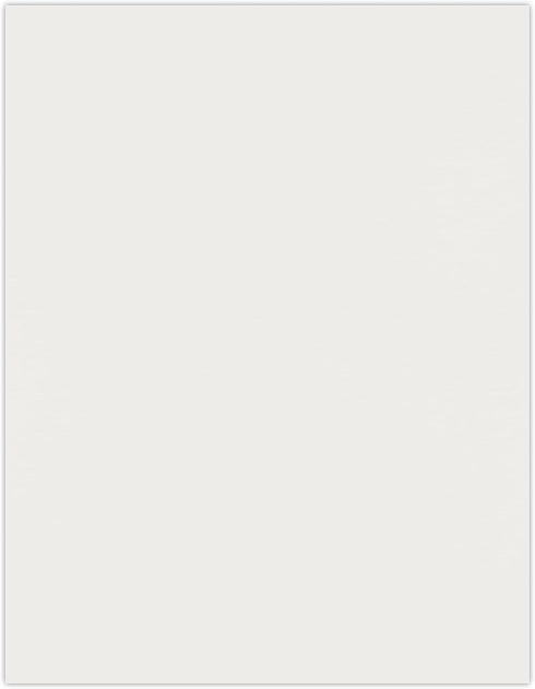 LUXPaper 8.5" x 11" Paper | Letter Size | Natural White | 80lb. Text | 100% Cotton | 50 Qty