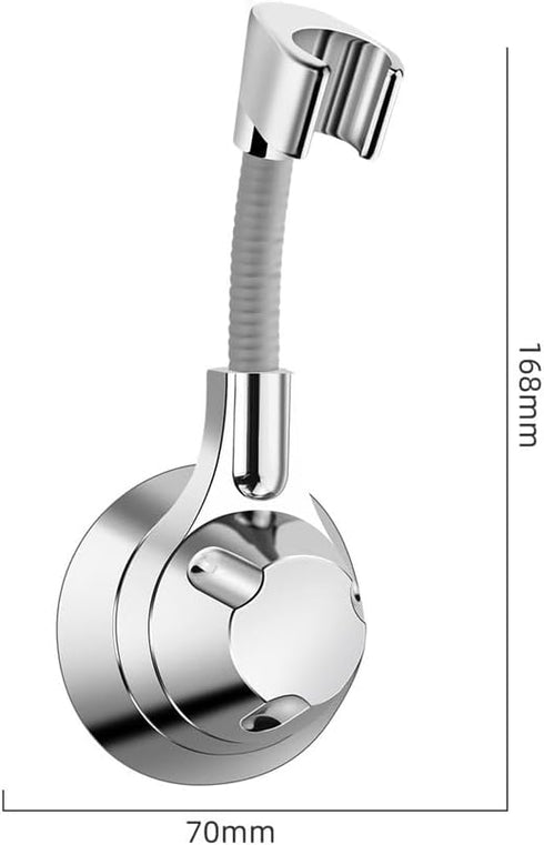RecDec Adjustable Shower Head Holder Suction Cup Handheld Shower Head Bracket Bidet Sprayer Holder for Toilet Handheld