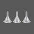 50PCS 15ml LDPE Plastic Thin Tip Dropper Bottles, Small Empty Squeeze Bottles with Black Caps, BPA Free