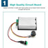 PWM DC Motor Speed Controller, 6-60V Power Regulator 30A with LED Display, Adjustable Speed Time