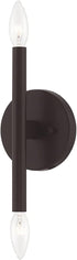 2 Livex Lighting Lt Bronze ADA Wall Sconce